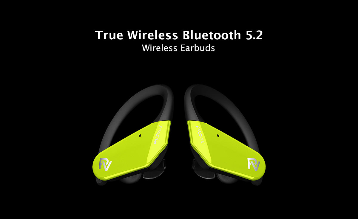 PaloVue SportSound Bluetooth 5.2 wireless earbuds for sports